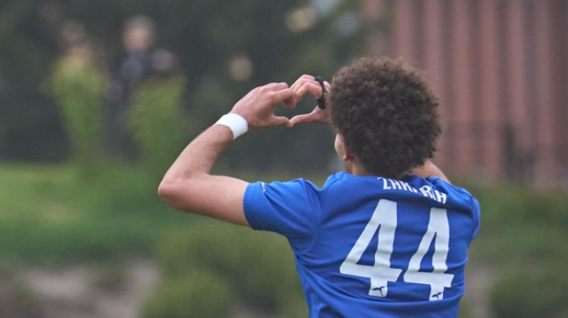 Zakarija Sdegī. Foto: FK "Grobiņa"