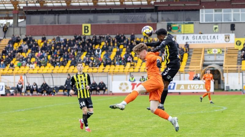 Mirklis no Šauļu un Gargždu "Bangas" spēles. Foto: FA Šiauliai