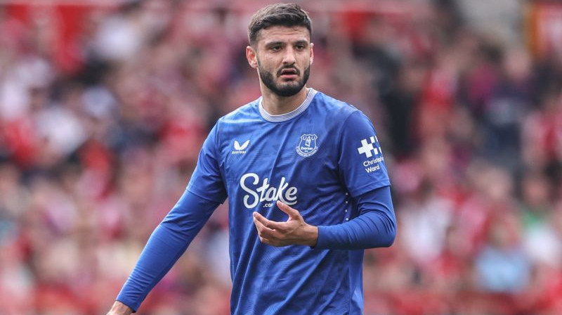 Armando Broja "Everton" sastāvā šosezon. Foto: Zumapress/Scanpix