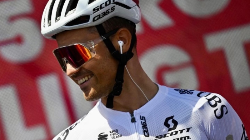 Emīls Liepiņš. Foto: Q36.5 Pro Cycling Team