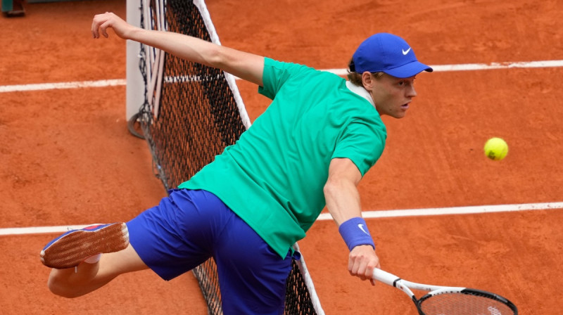 Janniks Sinners. Foto: Roland-Garros