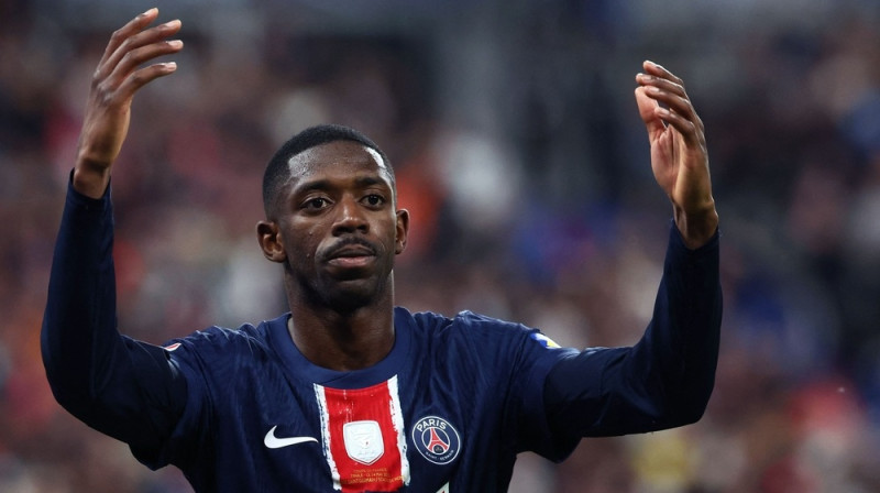 Usmans Dembelē. Foto: AFP/Scanpix