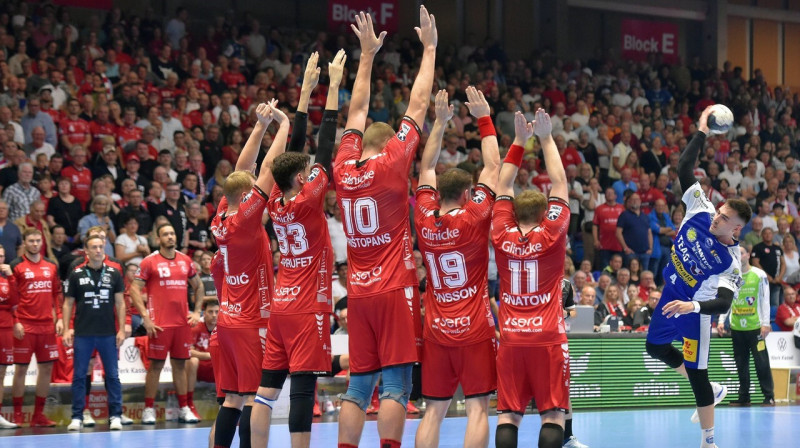 Melzungenes un Eizenahas cīņas galotne. Foto: Roland Sippel/Eibner-Pressefoto/Imago Images/Scanpix