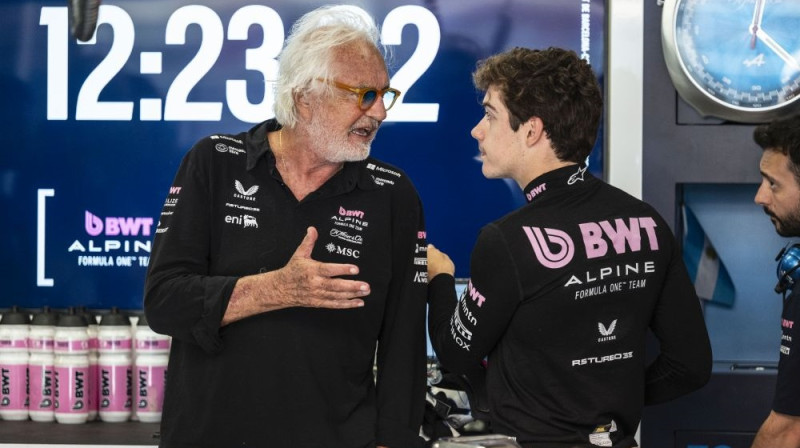 Flavio Briatore un Franko Kolapinto Foto: DPA/Scanpix