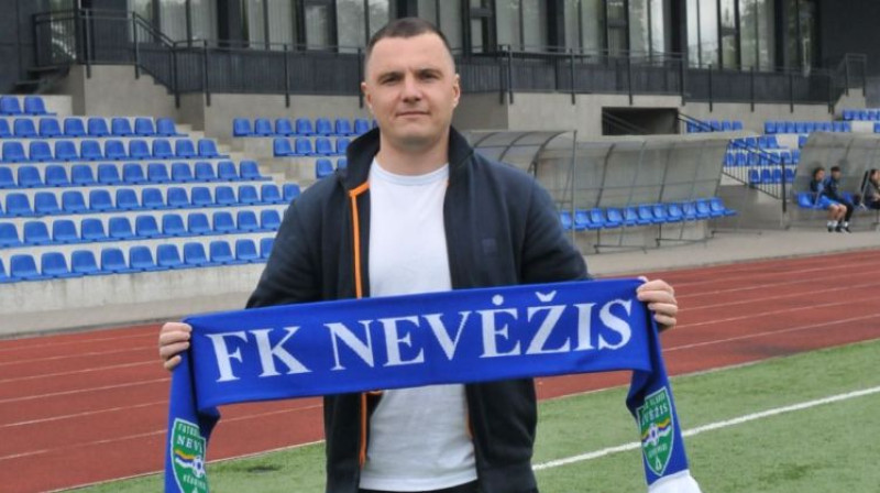 Dmitrijs Kalašņikovs. Foto: Kėdainių FK Nevėžis