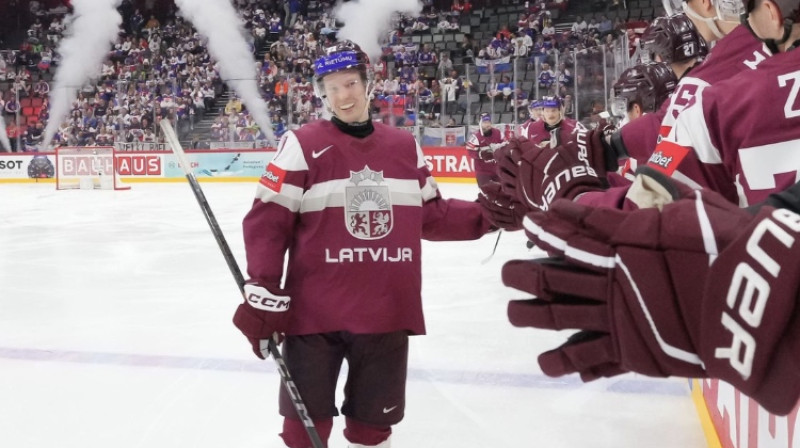 Dans Ločmelis. Foto: IIHF