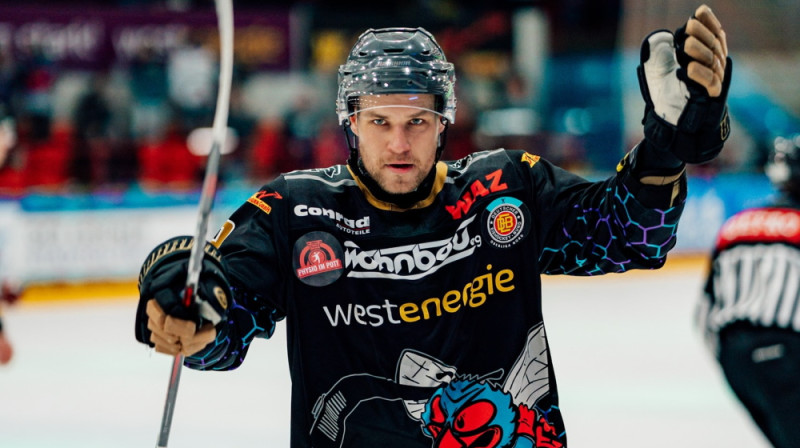 Sandis Zolmanis. Foto: Altewaschfabrik/ESC Wohnbau Moskitos Essen
