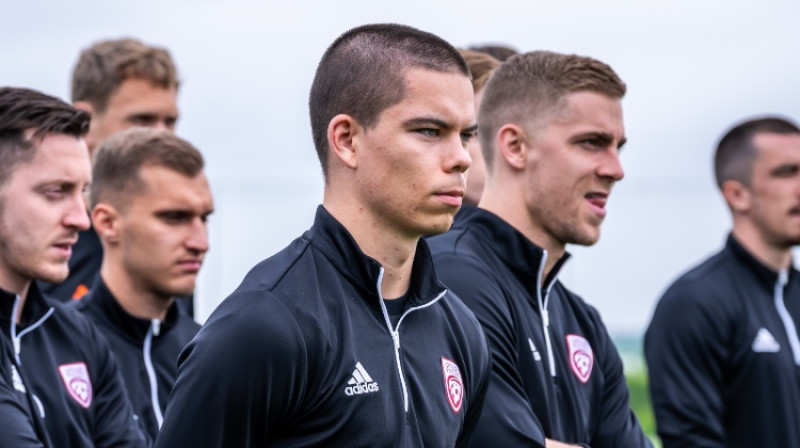 Lūkass Vapne. Foto: LFF