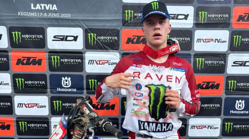 Jānis Reišulis Foto: MXGP/Facebook