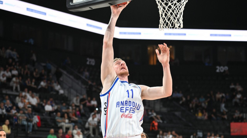 Rolands Šmits. Foto: Anadolu Efes SK