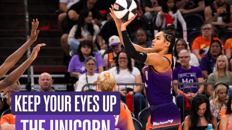 Satū Sabali 2025. gada 7. jūnijā. Foto: Phoenix Mercury