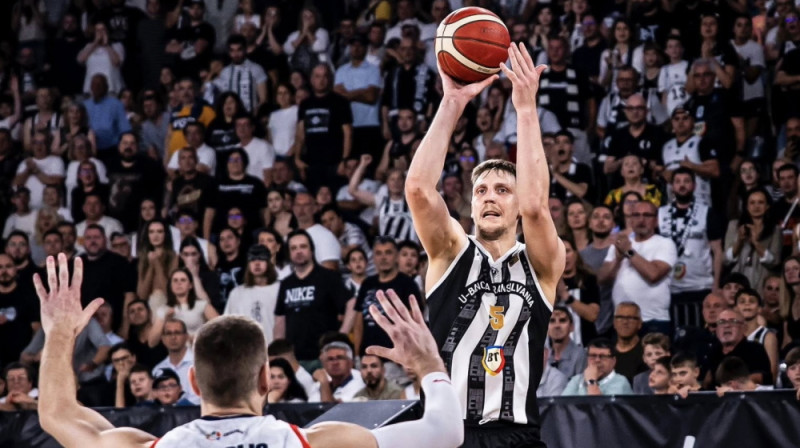 Mareks Mejeris. Foto: U-BT Cluj-Napoca