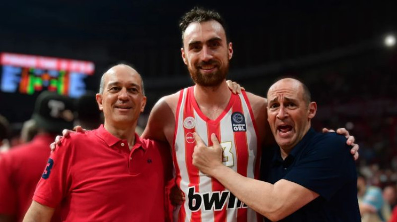 Nikola Milutinovs. Foto: olympiacosbc.gr