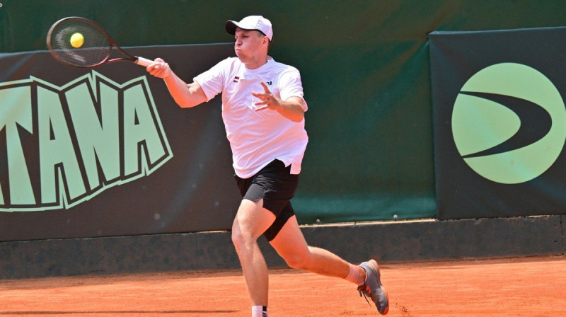 Kārlis Ozoliņš. Foto: Igor Panevski / daviscup.com