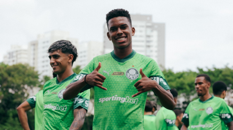 Estevāns. Foto: SE Palmeiras