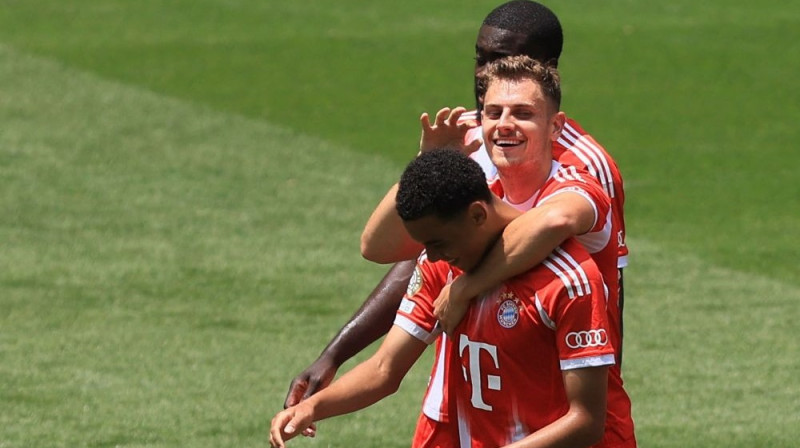 Minhenes "Bayern" futbolisti Foto: RC/Scanpix