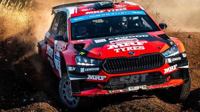 Mārtiņš Sesks/Renārs Francis. Foto: FIA ERC