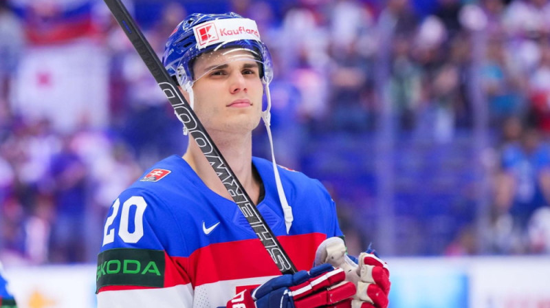 Jurajs Slafkovskis. Foto: IIHF
