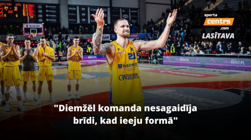 Aigars Šķēle. Foto: Stal Ostrów Wielkopolski/Sportacentrs.com kolāža