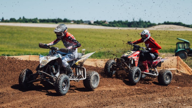 Kārlis Neija (#69). foto: EMX Quad