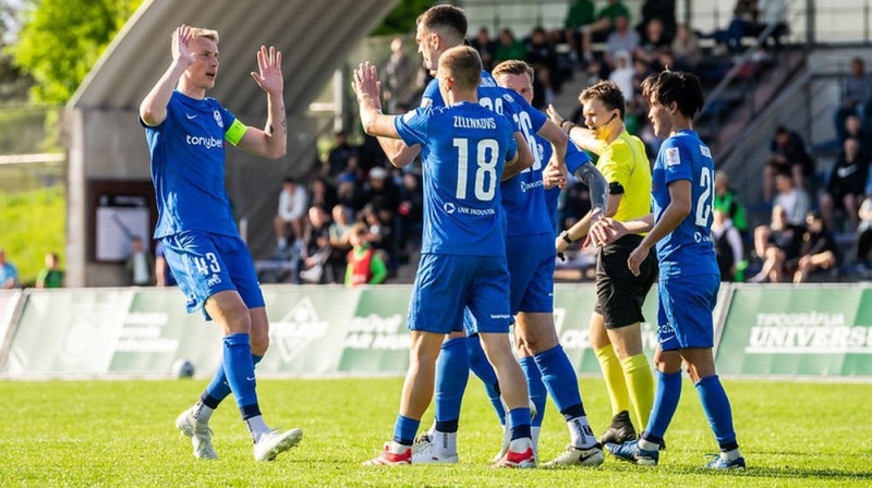 RFS futbolisti Foto: Sanita Ieva Sparāne