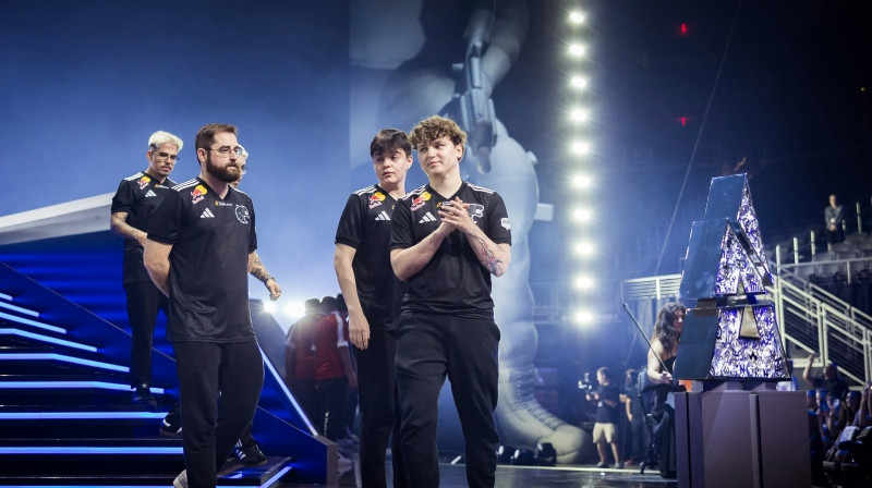 Mareks YEKINDAR Gaļinskis ar "Furia" komandu Ostinas "Major". Foto: @brcho_/HLTV