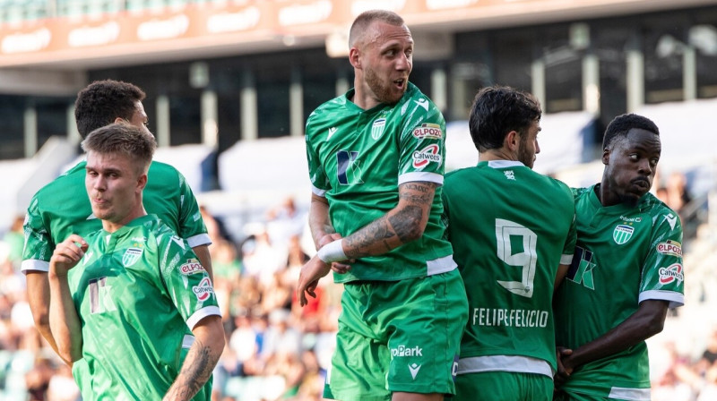 Tallinas "Levadia" futbolisti. Foto: Katariina Peetson/Liisi Troska/EJL