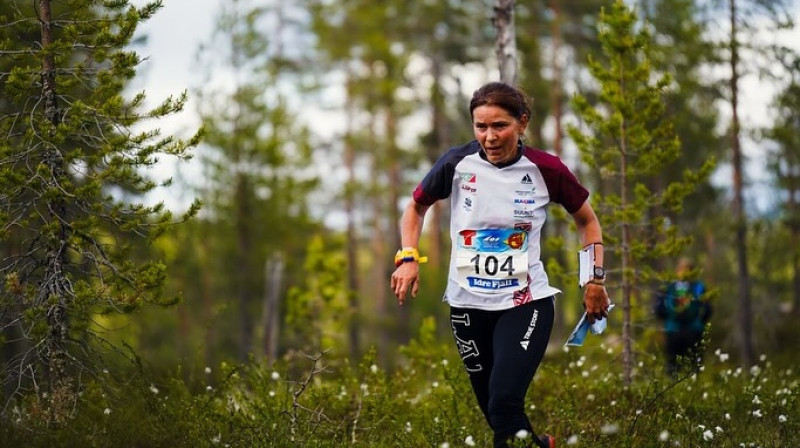 Inga Dambe. Foto: Latvijas Orientēšanās federācija