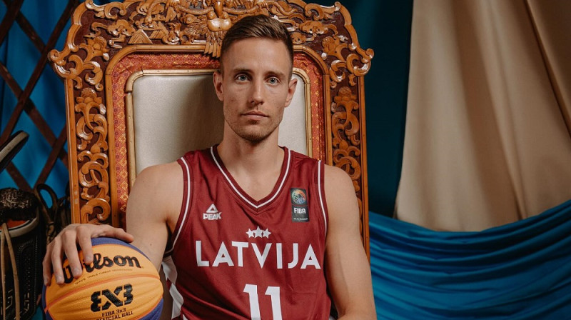 Kristaps Gludītis. Foto: FIBA