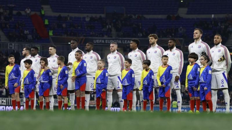 Lionas "Olympique" futbolisti Foto: RA/Scanpix