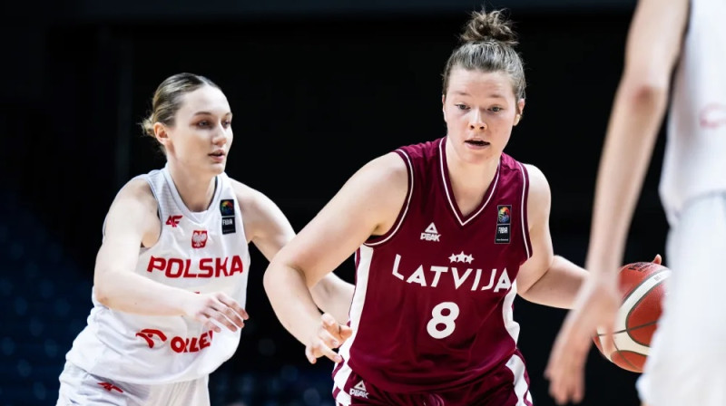 Evelīna Otto 2024. gada jūlijā. Foto: FIBA