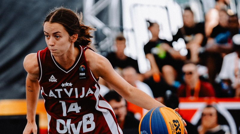 Marta Leimane 2025. gada 23. jūnijā. Foto: FIBA