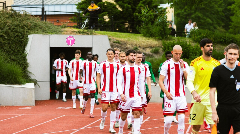 "Liepājas" futbolisti. Foto: FK Liepāja