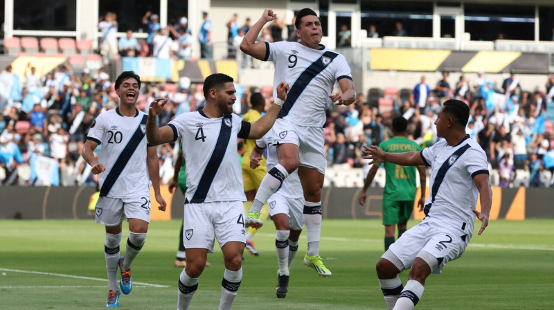 Gvatemalas valstsvienības futbolisti. Foto: Troy Taormina/Imagn Images/Scanpix