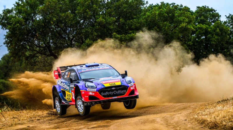 Mārtiņa Seska ekipāža. Foto: Red Bull Content Pool