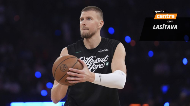Kristaps Porziņģis. Foto: AP/Scanpix