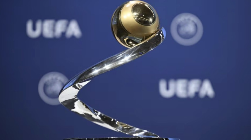 Eiropas čempionāta trofeja. Foto: UEFA