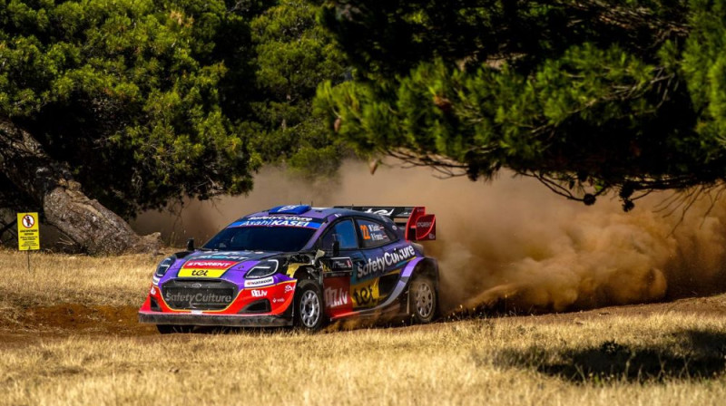 Mārtiņa Seska ekipāža. Foto: Red Bull Content Pool