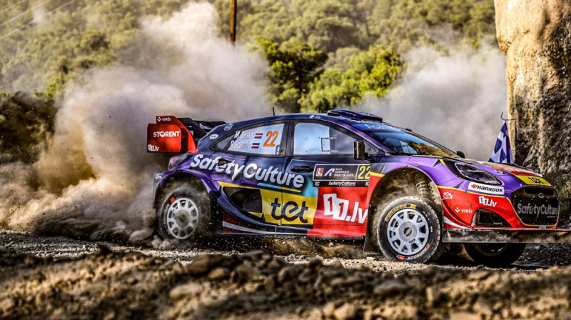 Mārtiņš Sesks/Renārs Francis. Foto: M-Sport