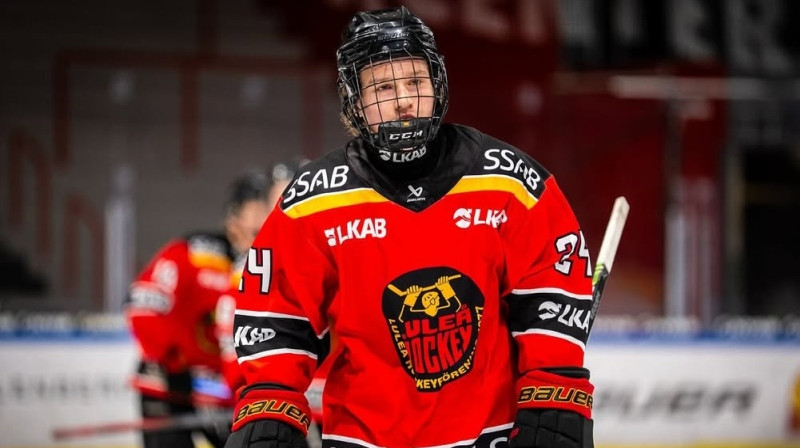 Timurs Mališevs. Foto: Lulea HC