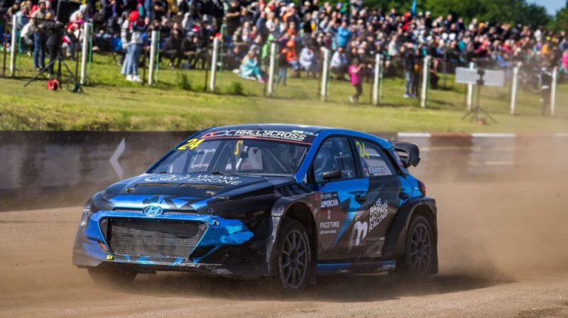 Bruno Blumbergs. Foto: Rallycross.lv