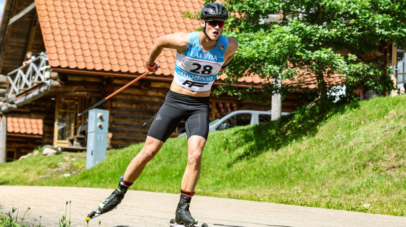 Abu dienu uzvarētājs Valts Skujiņš. Foto: Ski.lv