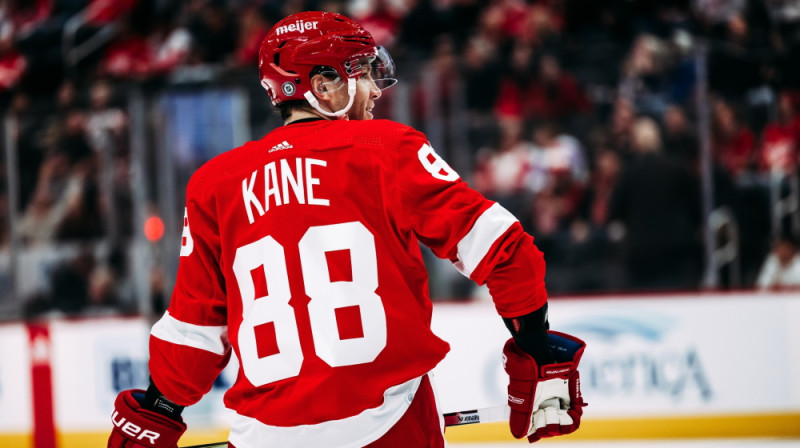 Patriks Keins. Foto: Detroit Red Wings