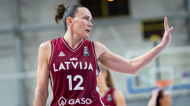 Anete Šteinberga. Foto: FIBA
