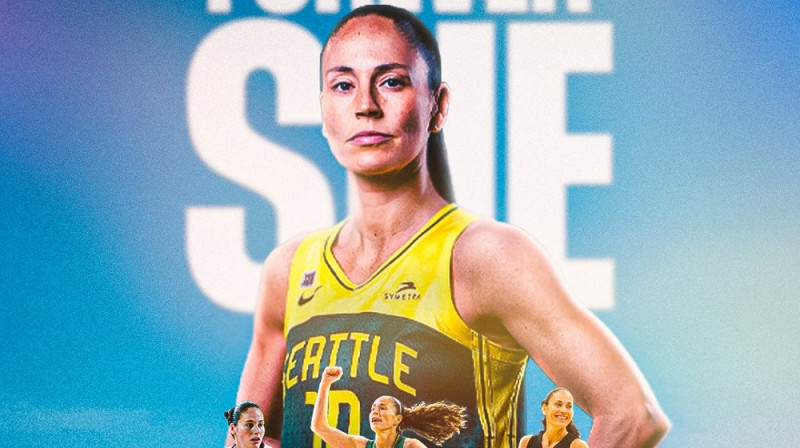 Sjū Bērda. Kolāža: Seattle Storm