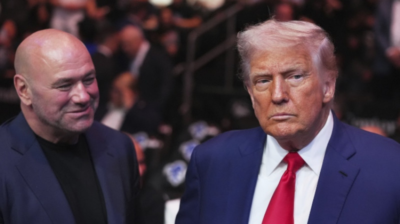 Deina Vaits un Donalds Tramps. Foto: AP/Scanpix