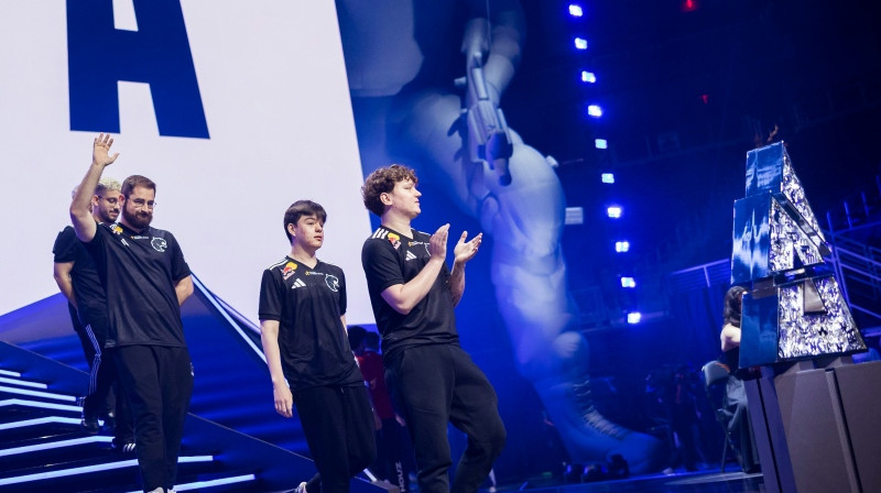 Mareks YEKINDAR Gaļinskis ar "Furia" komandu Ostinas "Major". Foto: @brcho_/HLTV
