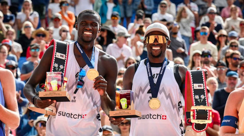 Gštādes čempioni. Foto: volleyballworld.com
