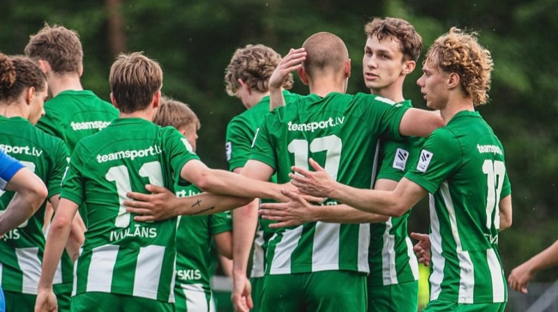 "Metta" futbolisti. Foto: FS Metta