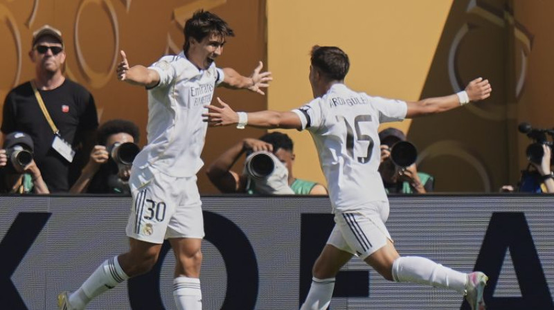 Gonsalo Garsija un Arda Gilers. Foto: AP/Scanpix